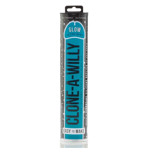 Clone-a-Willy Glow-in-the-Dark Kit - Blue