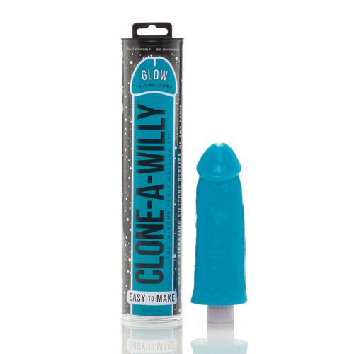 Clone-a-Willy Glow-in-the-Dark Kit - Blue