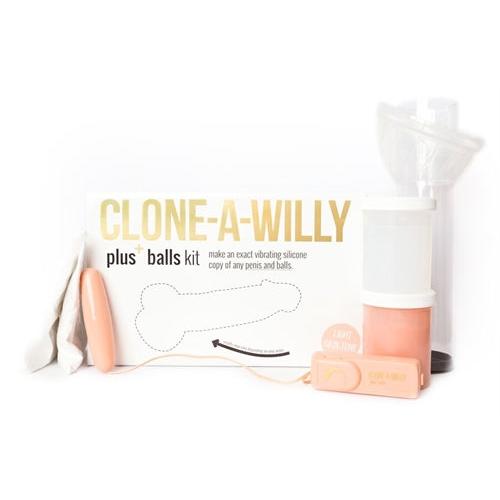 Clone-a-Willy Plus Balls Kit - Light Skin Tone