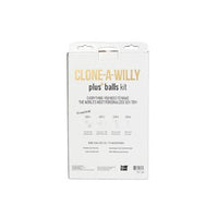 Clone-a-Willy Plus Balls Kit - Light Skin Tone
