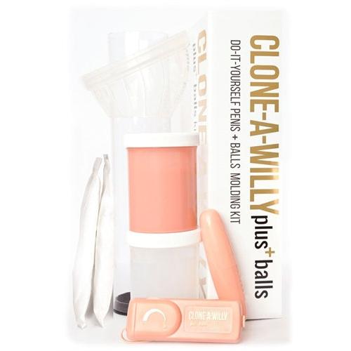 Clone-a-Willy Plus Balls Kit - Light Skin Tone
