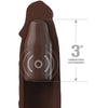 Fantasy X-Tensions Elite 9" Sleeve Vibrating 3" Plug With Remote