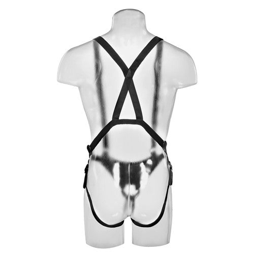 King Cock 11" Hollow Strap on Suspender System