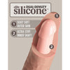 King Cock Elite 8" Vibrating Silicone Dual Density Cock